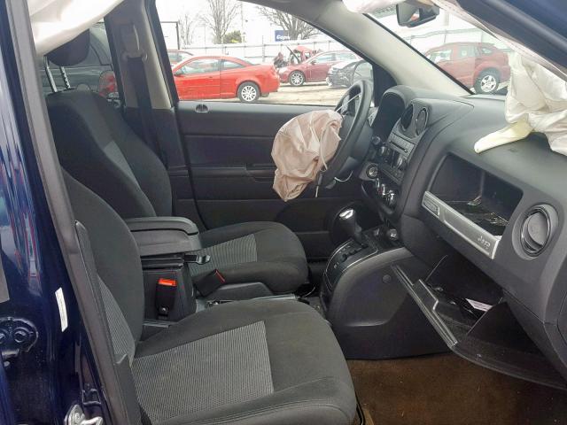 1C4NJDBBXHD154535 - 2017 JEEP COMPASS SP Көк фото 5