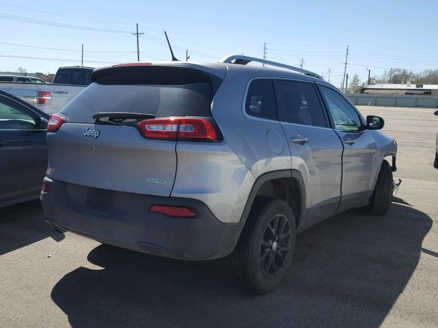 1C4PJLCB7JD576978 - 2018 JEEP CHEROKEE L SILVER photo 4