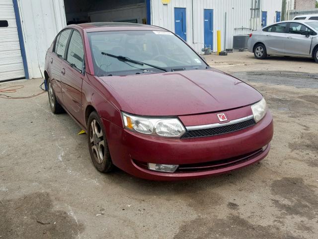 1G8AL52F74Z120738 - 2004 SATURN ION LEVEL BURGUNDY photo 1