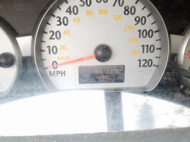 1G8AL52F74Z120738 - 2004 SATURN ION LEVEL BURGUNDY photo 8