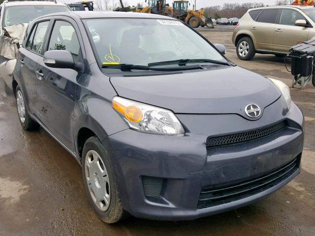 JTKKU4B4XA1005604 - 2010 TOYOTA SCION XD GRAY photo 1