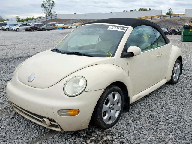 3VWCK21Y73M312368 - 2003 VOLKSWAGEN NEW BEETLE თაფლისფერი ფოტო 2