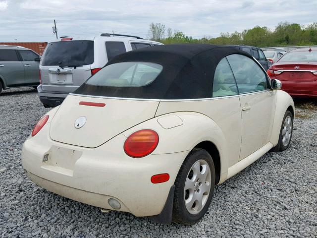 3VWCK21Y73M312368 - 2003 VOLKSWAGEN NEW BEETLE თაფლისფერი ფოტო 4