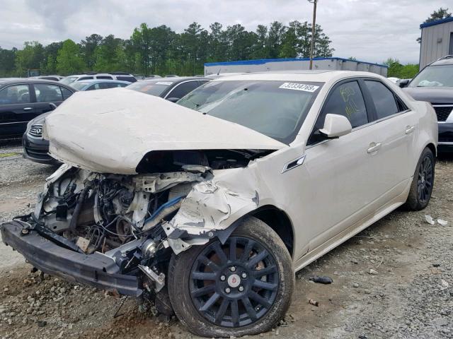 1G6DE5E56C0152120 - 2012 CADILLAC CTS LUXURY WHITE photo 2