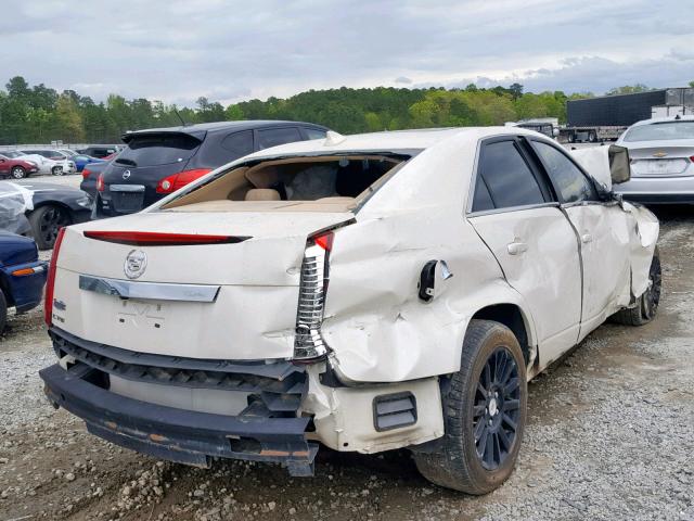 1G6DE5E56C0152120 - 2012 CADILLAC CTS LUXURY WHITE photo 4