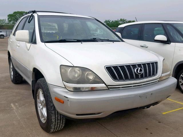 JTJGF10U530154856 - 2003 LEXUS RX 300 WHITE photo 1