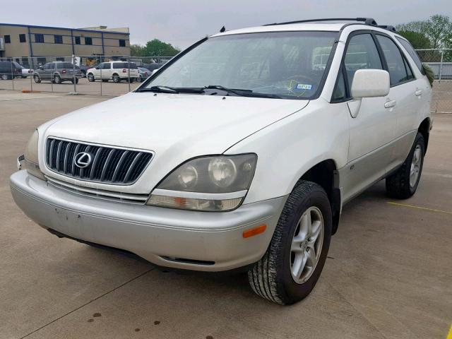 JTJGF10U530154856 - 2003 LEXUS RX 300 WHITE photo 2