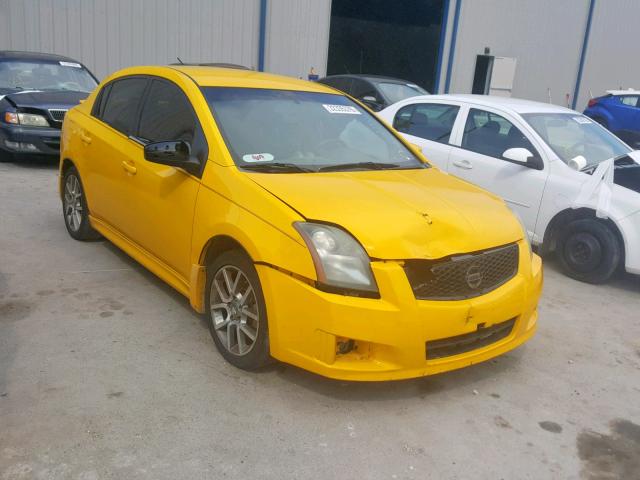 3N1CB61E38L659552 - 2008 NISSAN SENTRA SE- YELLOW photo 1