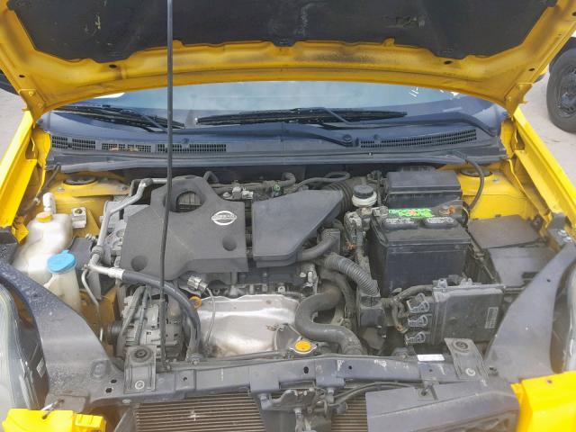 3N1CB61E38L659552 - 2008 NISSAN SENTRA SE- YELLOW photo 7