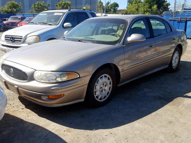 1G4HR54K0YU292525 - 2000 BUICK LESABRE LI GOLD photo 2