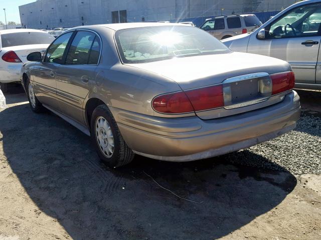 1G4HR54K0YU292525 - 2000 BUICK LESABRE LI GOLD photo 3