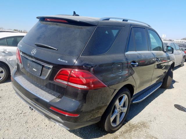 4JGDA5HB4HA906641 - 2017 MERCEDES-BENZ GLE 350 4MATIC  photo 4