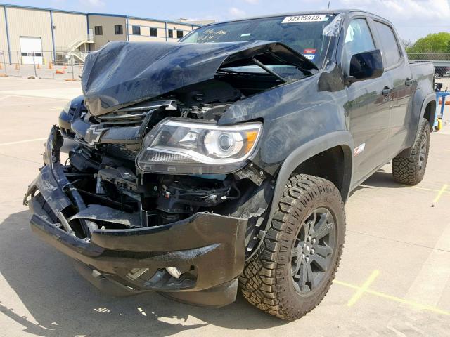 1GCGTDEN9J1238958 - 2018 CHEVROLET COLORADO Z BLACK photo 2