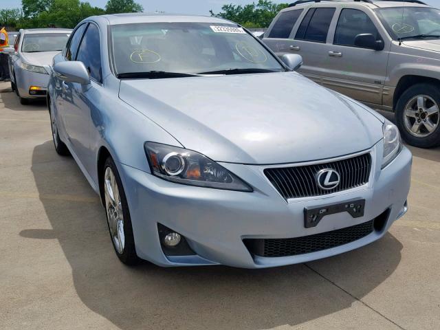 JTHBF5C22C5162008 - 2012 LEXUS IS 250 BLUE photo 1