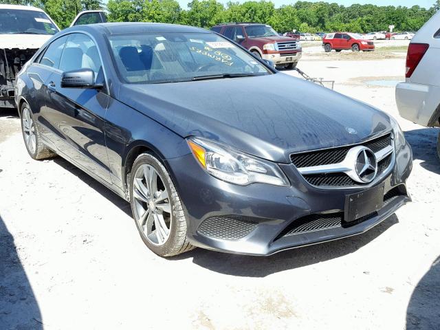 WDDKJ5KB8EF243910 - 2014 MERCEDES-BENZ E 350 GRAY photo 1