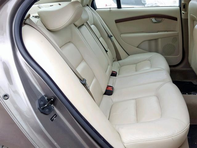 YV1AS982981058150 - 2008 VOLVO S80 3.2 TAN photo 6