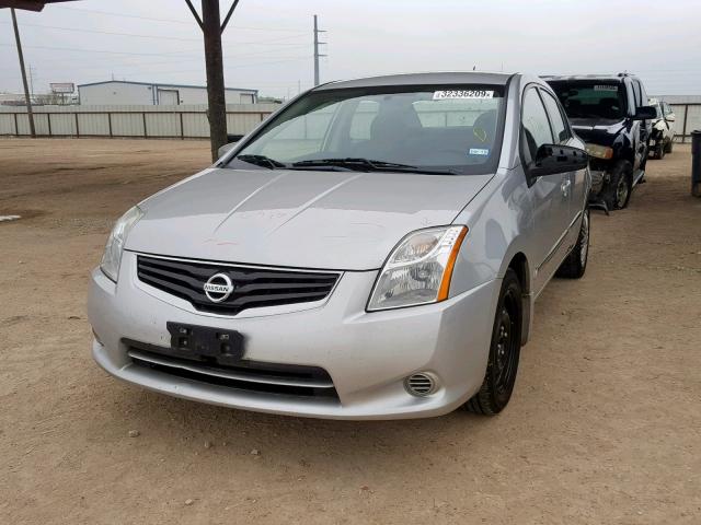 3N1AB6AP0CL680070 - 2012 NISSAN SENTRA 2.0 SILVER photo 2