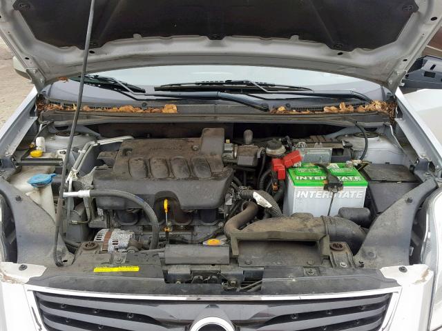 3N1AB6AP0CL680070 - 2012 NISSAN SENTRA 2.0 SILVER photo 7