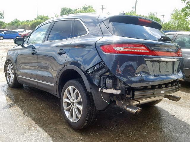 5LMCJ2C91KUL01929 - 2019 LINCOLN MKC SELECT BLUE photo 3