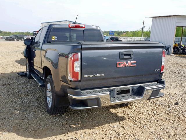 1GTH5CE36G1382287 - 2016 GMC CANYON SLE GRAY photo 3