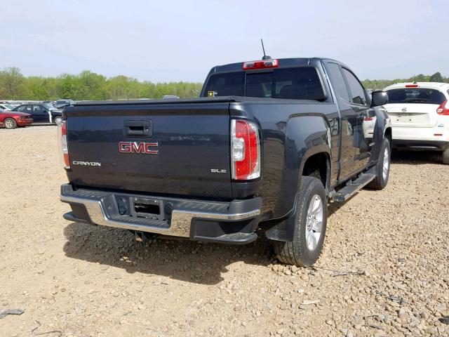 1GTH5CE36G1382287 - 2016 GMC CANYON SLE GRAY photo 4