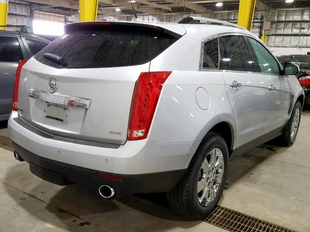 3GYFNEE33ES563923 - 2014 CADILLAC SRX LUXURY SILVER photo 4