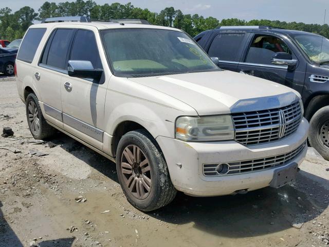 5LMFU27507LJ13542 - 2007 LINCOLN NAVIGATOR WHITE photo 1