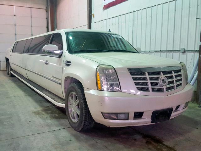 3GYFK62878G131874 - 2008 CADILLAC ESCALADE E WHITE photo 1