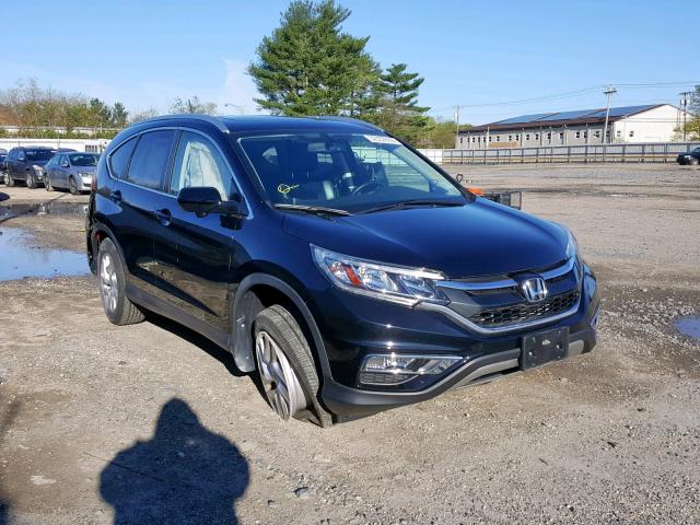 2HKRM4H79GH633131 - 2016 HONDA CR-V EXL BLACK photo 1