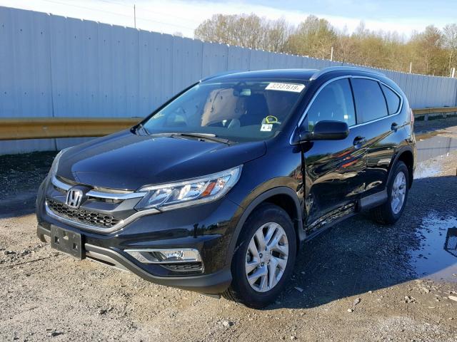 2HKRM4H79GH633131 - 2016 HONDA CR-V EXL BLACK photo 2