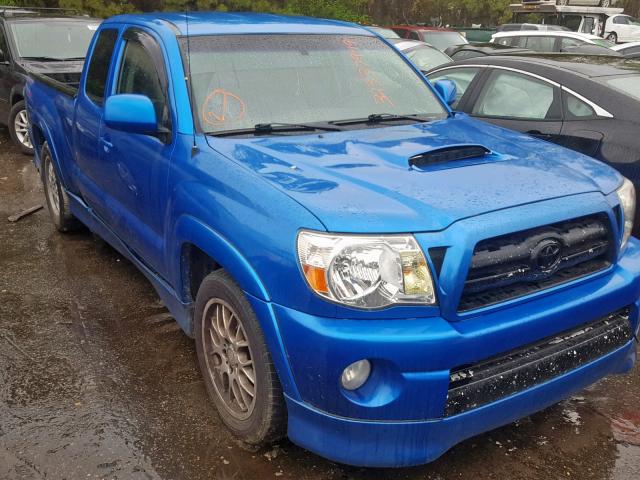 5TETU22N78Z512307 - 2008 TOYOTA TACOMA X-R BLUE photo 1