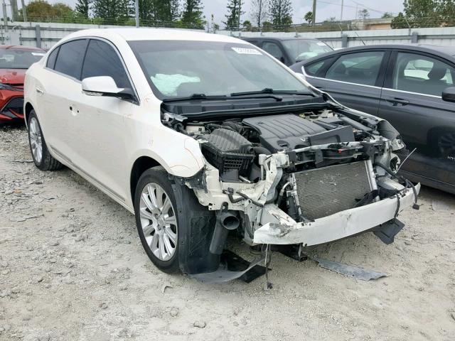 1G4GC5E35DF241850 - 2013 BUICK LACROSSE WHITE photo 1