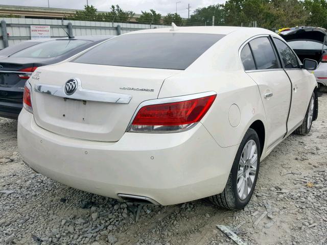 1G4GC5E35DF241850 - 2013 BUICK LACROSSE WHITE photo 4