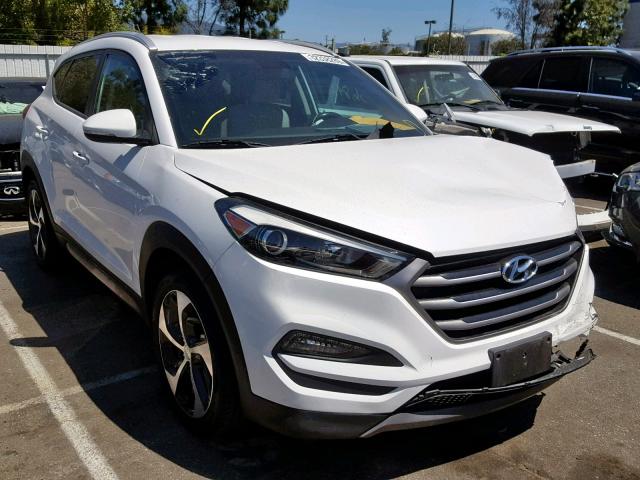 KM8J33A2XGU027251 - 2016 HYUNDAI TUCSON LIM WHITE photo 1