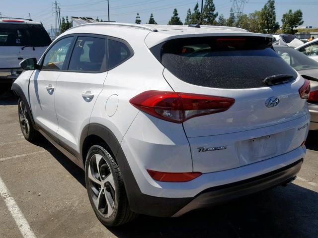 KM8J33A2XGU027251 - 2016 HYUNDAI TUCSON LIM WHITE photo 3