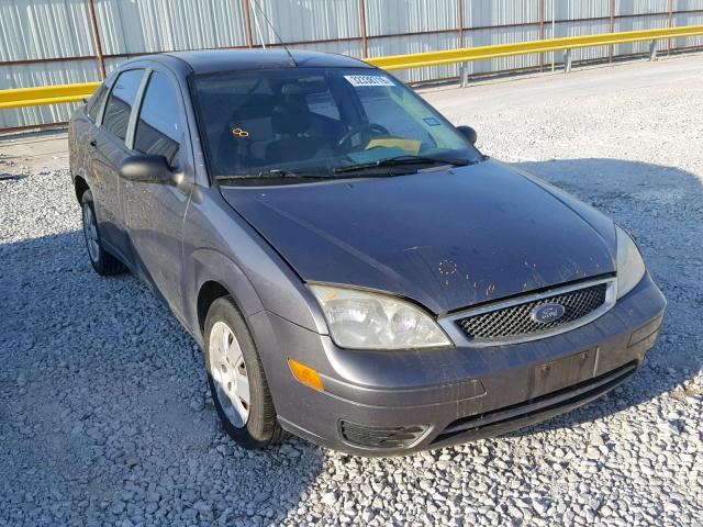 1FAFP34N77W201694 - 2007 FORD FOCUS ZX4 GRAY photo 1