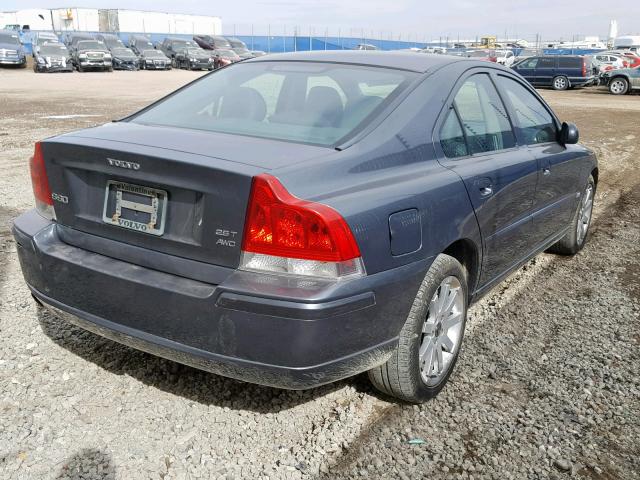 YV1RH592562520719 - 2006 VOLVO S60 2.5T GRAY photo 4