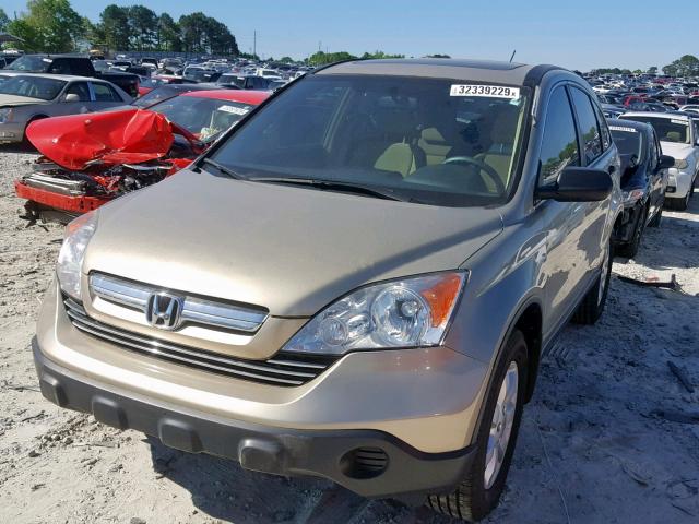 3CZRE38529G701295 - 2009 HONDA CR-V EX GOLD photo 2