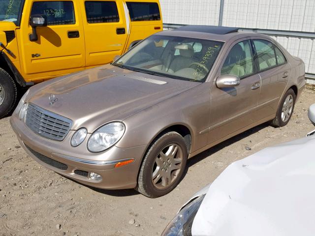 WDBUF65J73A133064 - 2003 MERCEDES-BENZ E 320 GOLD photo 2