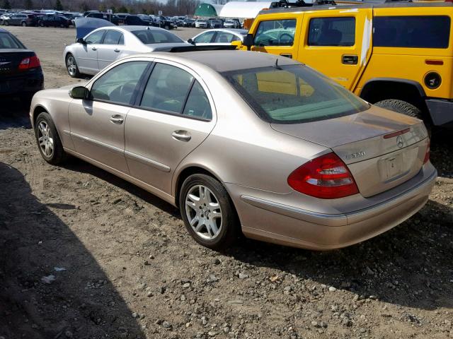 WDBUF65J73A133064 - 2003 MERCEDES-BENZ E 320 GOLD photo 3