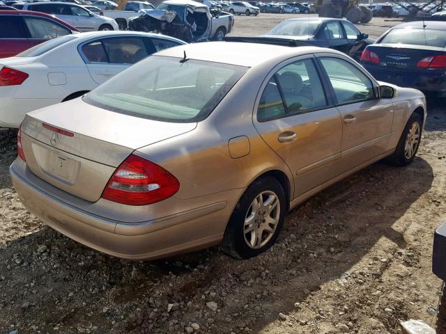 WDBUF65J73A133064 - 2003 MERCEDES-BENZ E 320 GOLD photo 4