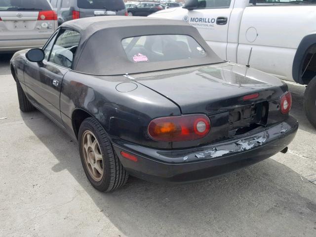 JM1NA3537T0713280 - 1996 MAZDA MX-5 MIATA BLACK photo 3