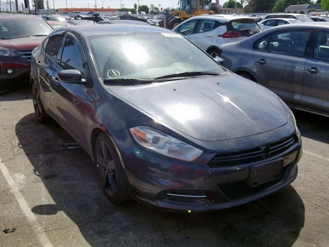 1C3CDFAA6ED833575 - 2014 DODGE DART SE BLACK photo 1