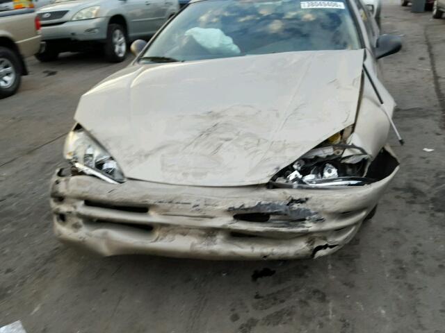 2B3HD46R22H172180 - 2002 DODGE INTREPID S BEIGE photo 10