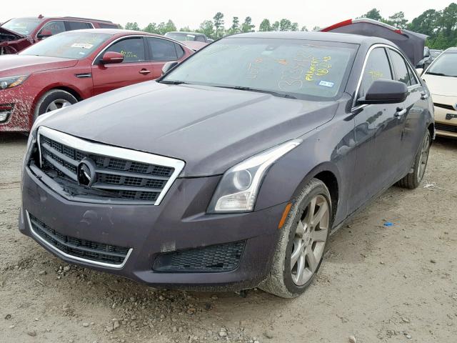 1G6AA5RA0E0116416 - 2014 CADILLAC ATS PURPLE photo 2