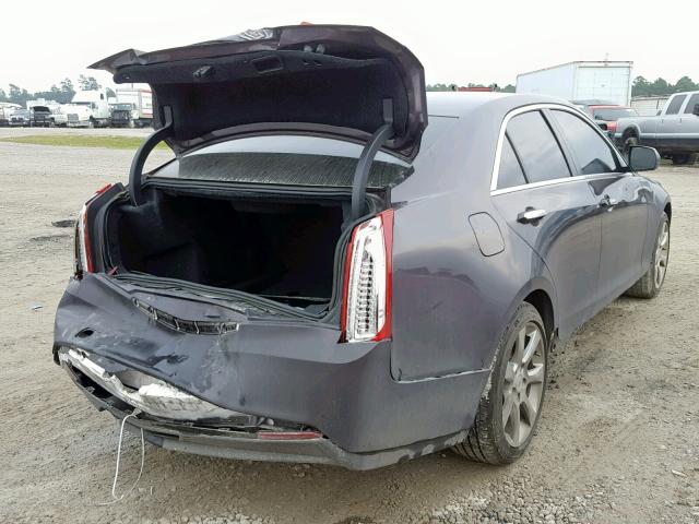 1G6AA5RA0E0116416 - 2014 CADILLAC ATS PURPLE photo 4