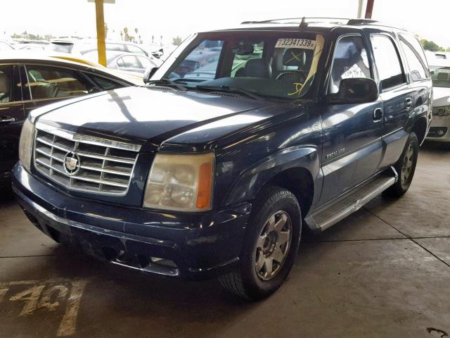 1GYEK63N06R134368 - 2006 CADILLAC ESCALADE L BLUE photo 2