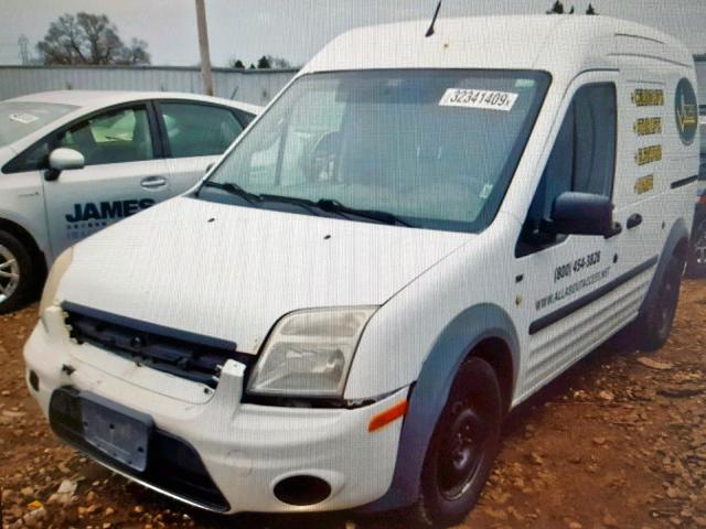 NM0LS7BN7AT040338 - 2010 FORD TRANSIT CO WHITE photo 2