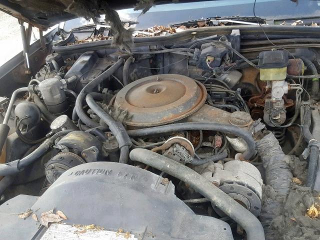 1G4BR35Y3GX405796 - 1986 BUICK LESABRE ES SILVER photo 7