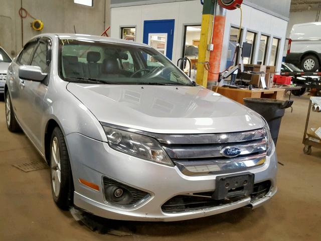 3FAHP0JG1BR115564 - 2011 FORD FUSION SEL SILVER photo 1